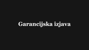 Garancijska izjava – Sedežne garniture ATLAS SOFAS - selected by Šulc ...